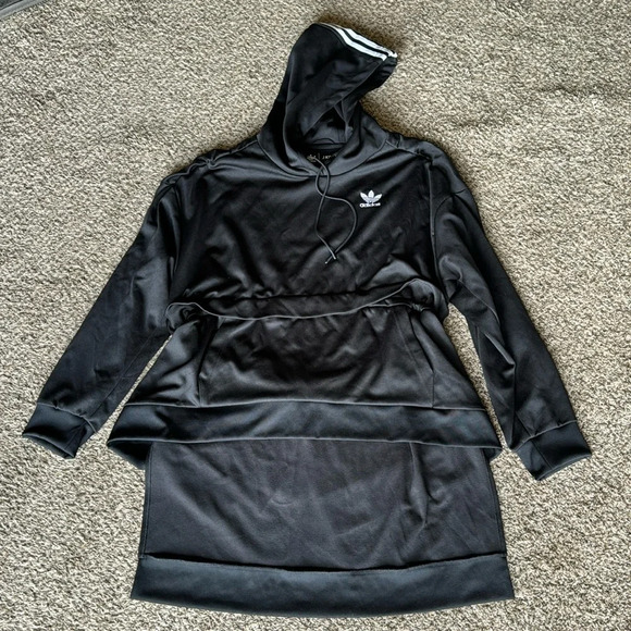 adidas Tops - Adidas X J KOO Women’s L Hoodie Black Hi Low